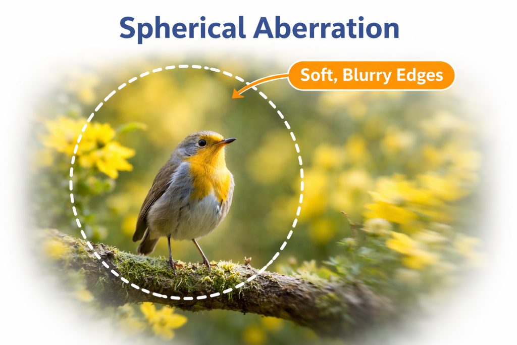 spherical aberration under types of lens aberration