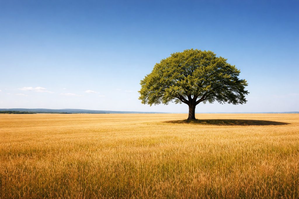 negative space in shape photography