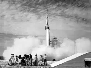 first launch photograph