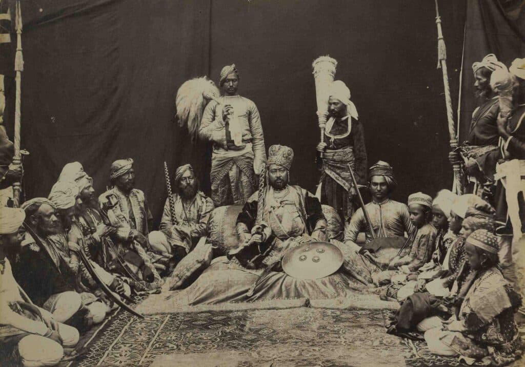 first photograph of India