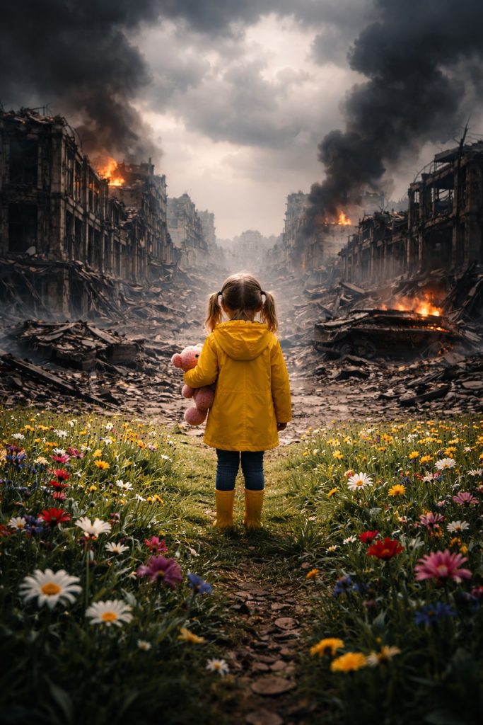 conceptual photography element juxtaposition