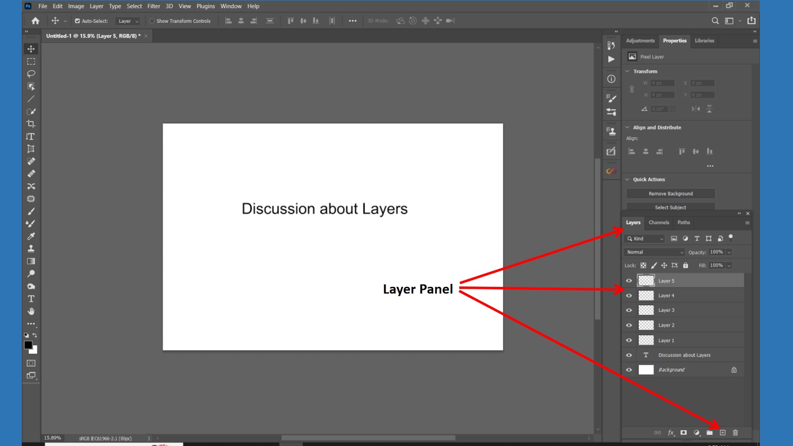 layers in photoshop