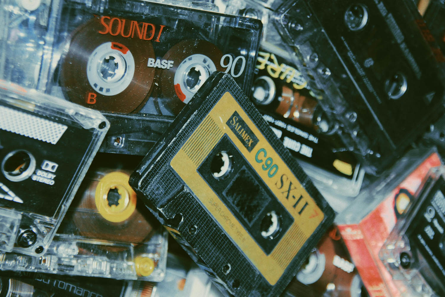 cassette nostalgia photography