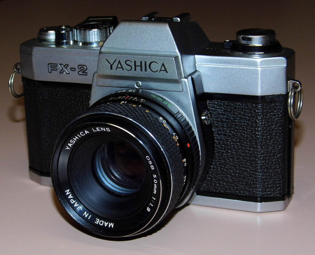 Vintage_Yashica_35mm_SLR_Film_Camera