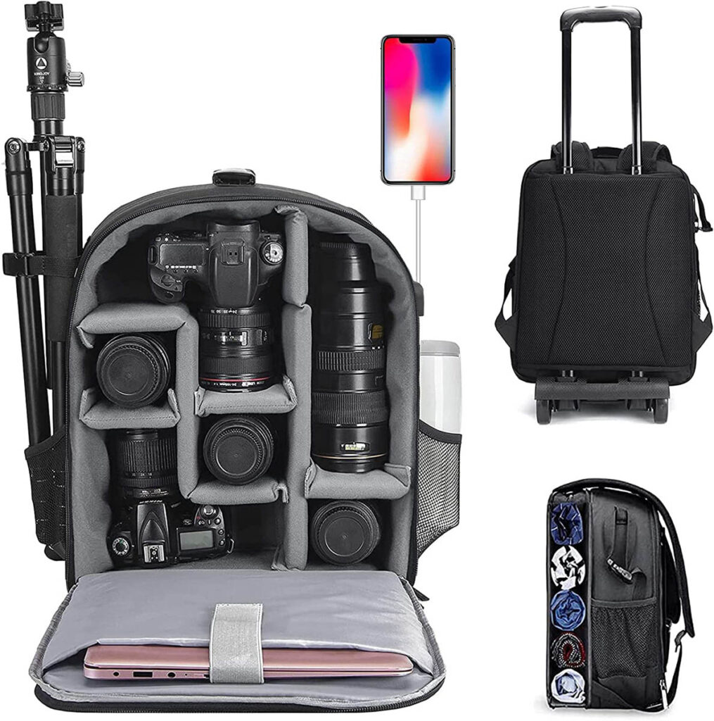 rolling camera bag