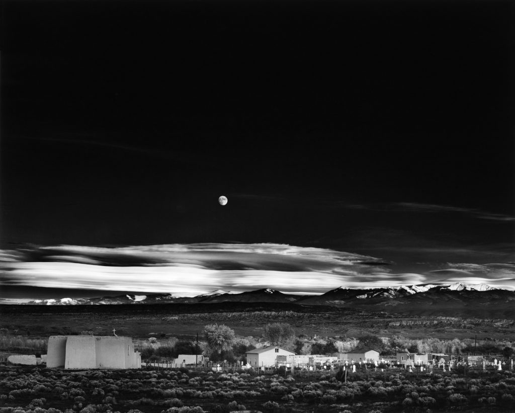 mooni rise by ansel adams