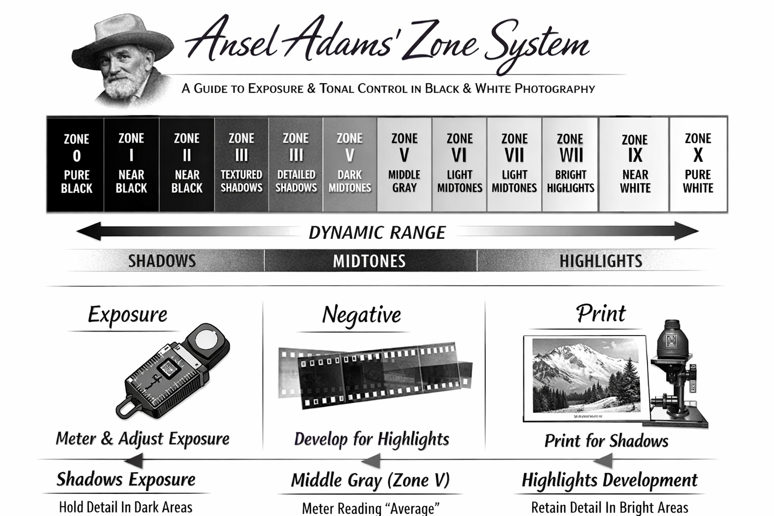 Ansel Adam's Zone System