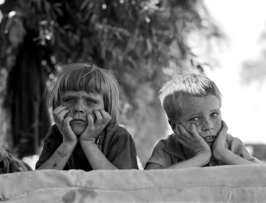 dorothea lange refugee children