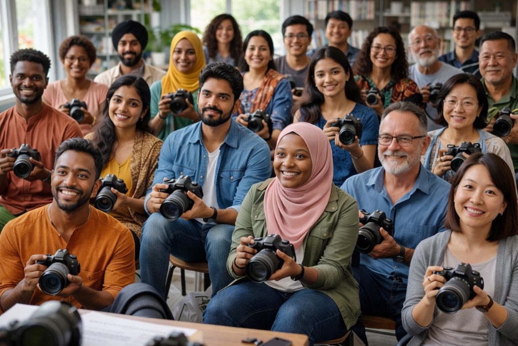 inclusive photography ai generated image