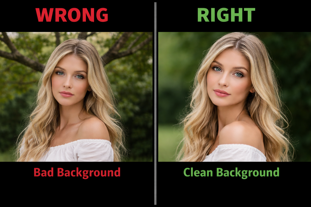 portrait micro adjustment