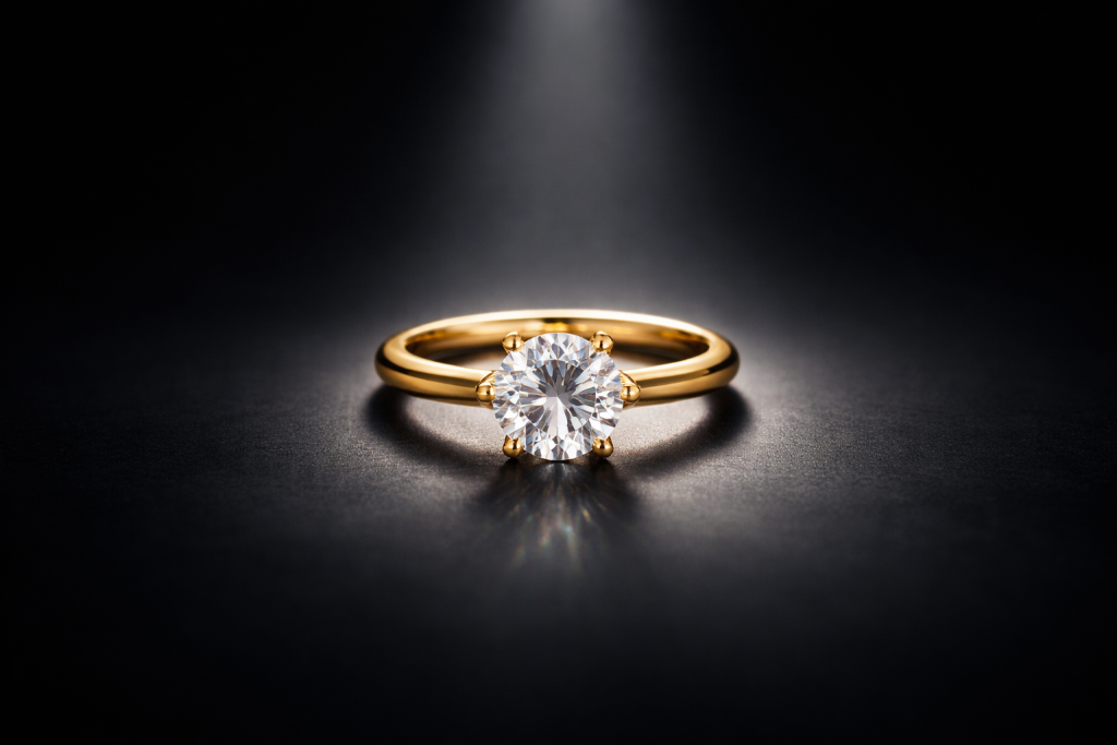 jewelry photography of wedding ring
