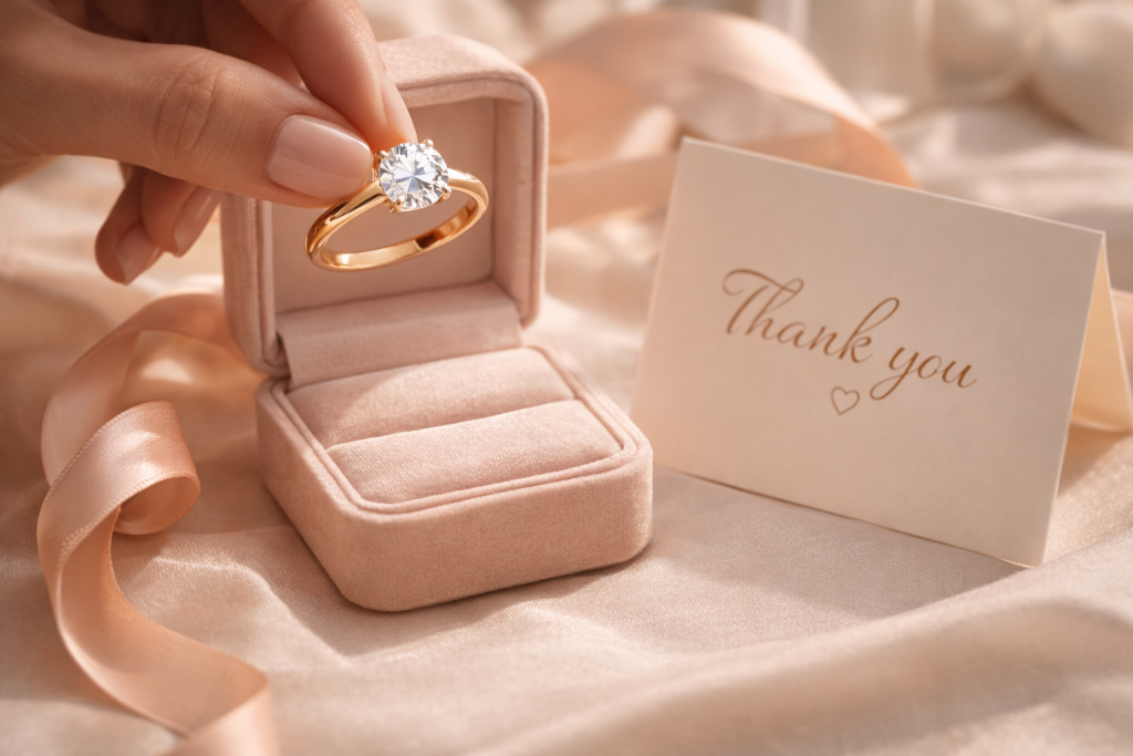 jewelry photography silk background and packaging