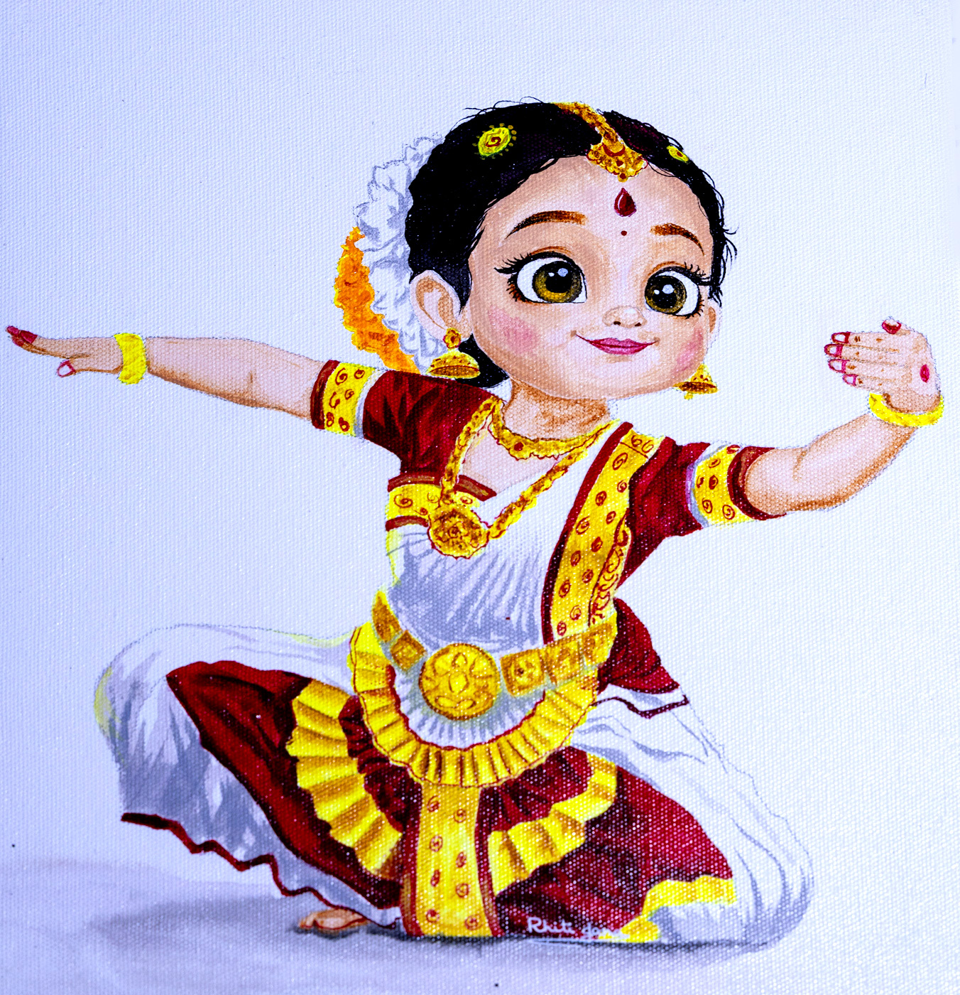 Bharatanatyam dance