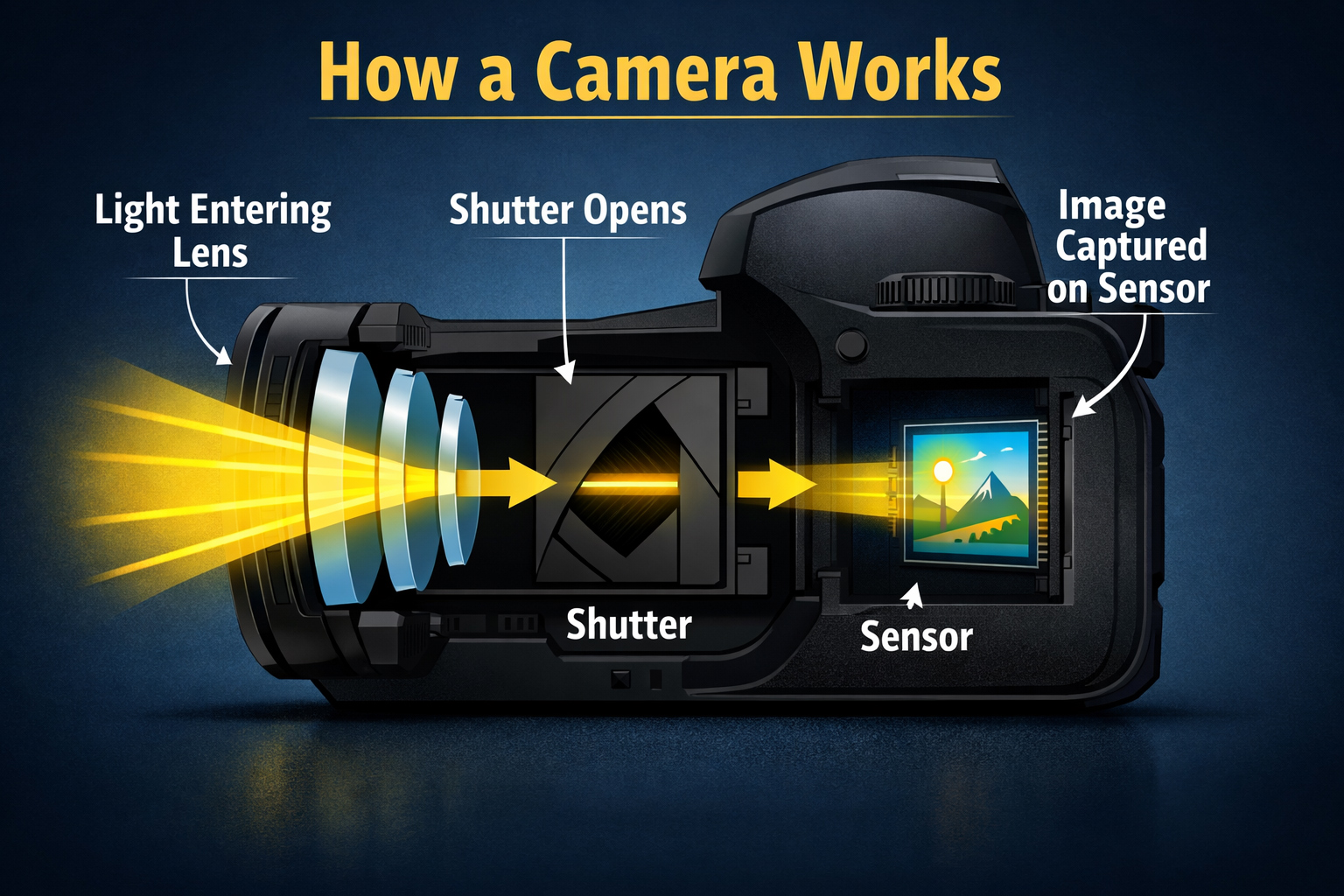 how camera works