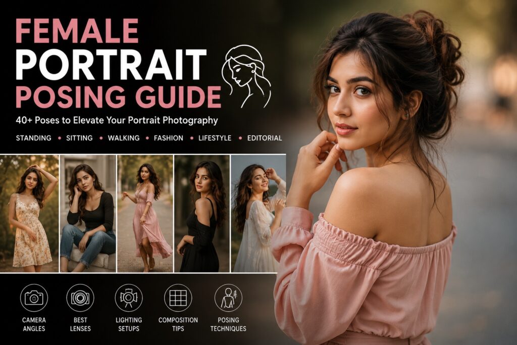 female portrait pose featured image
