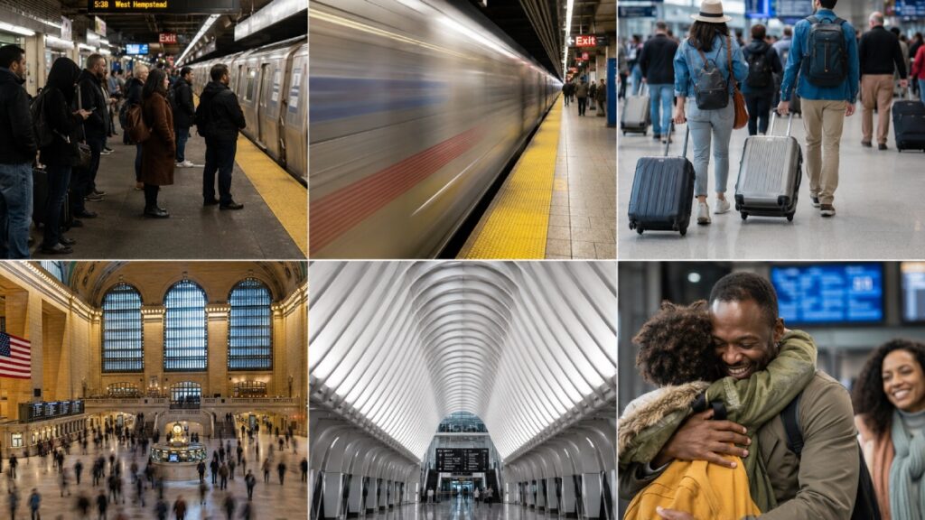 urban photography transportation hub