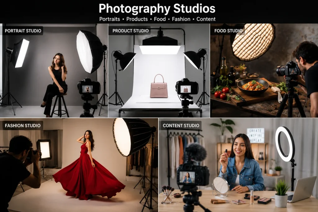 studio for various purposes photography studio planning