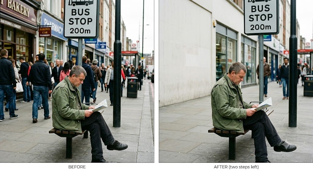 uncropped and two steps left image - visual voice photography