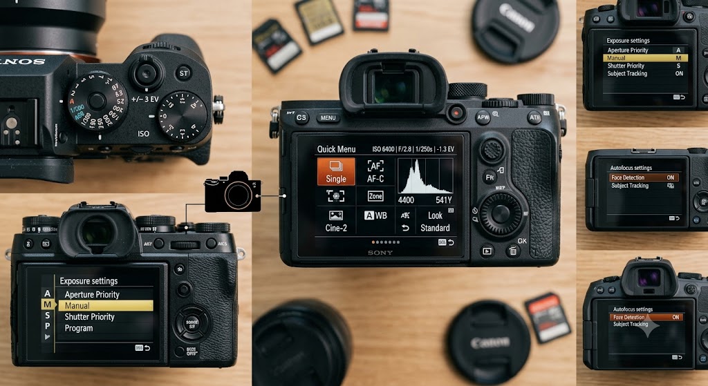 camera settings image for advanced photography page