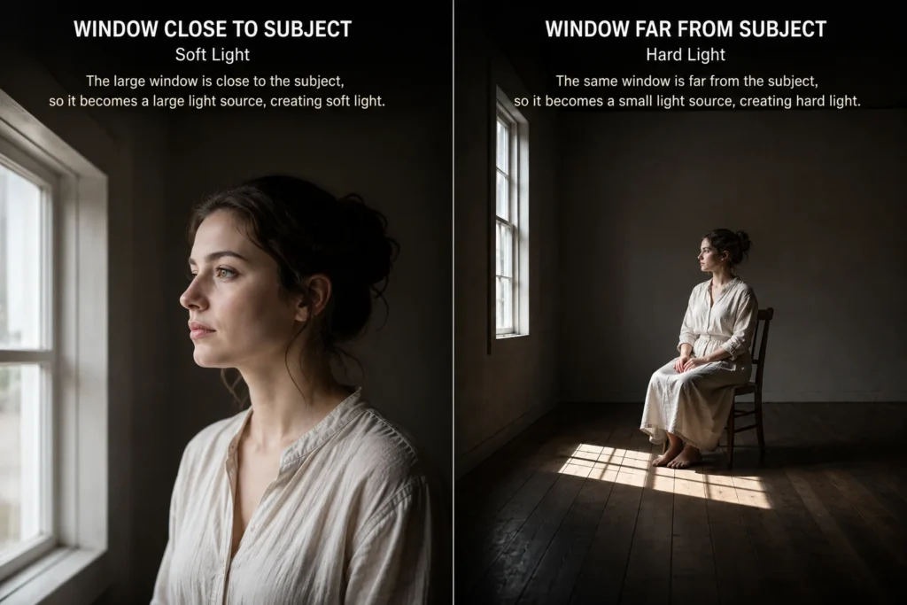 exposure to expression light effect hard and soft