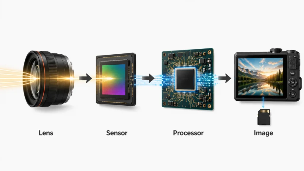 how camera processor works