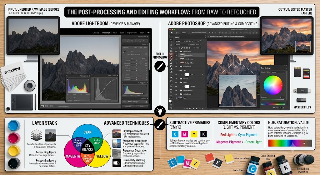 post processing and photoshop for advanced photography page