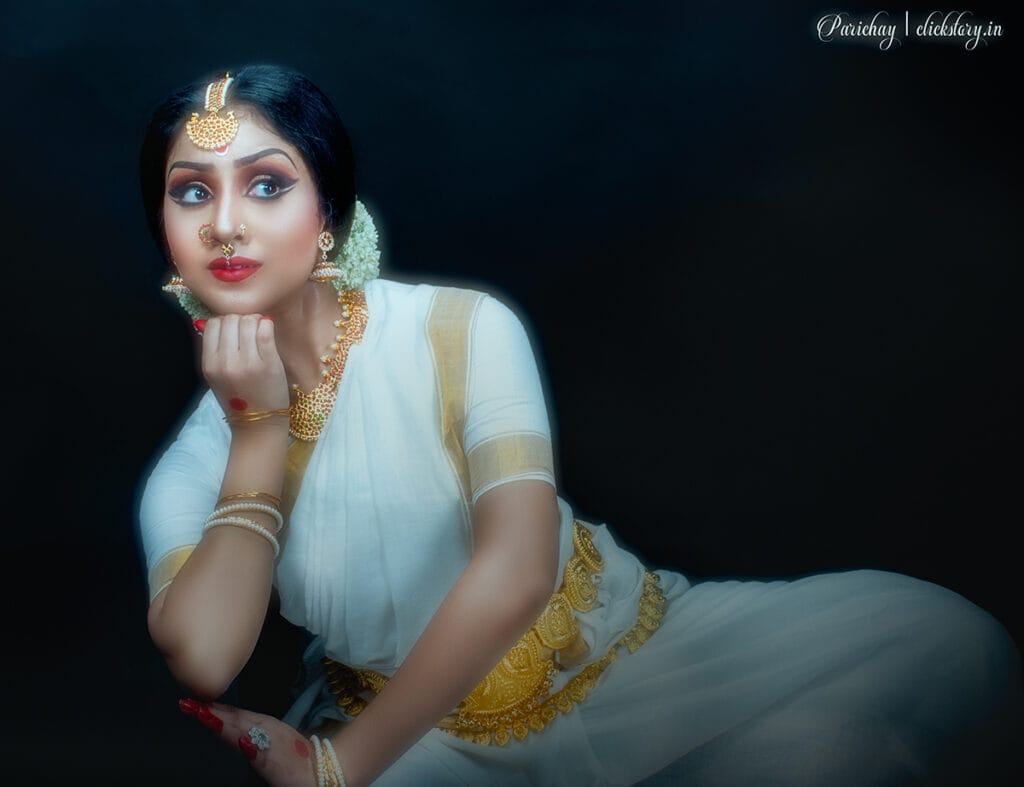 camera settings for portrait photography-bharatanatyam dancer