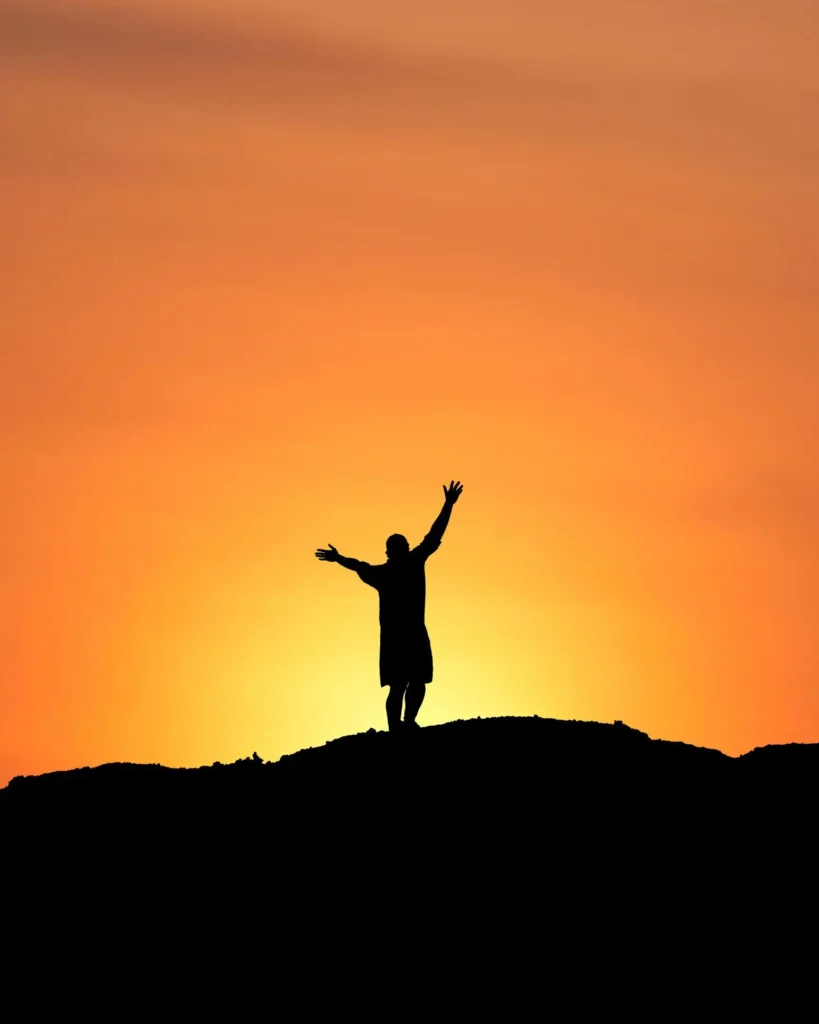 silhouette photography