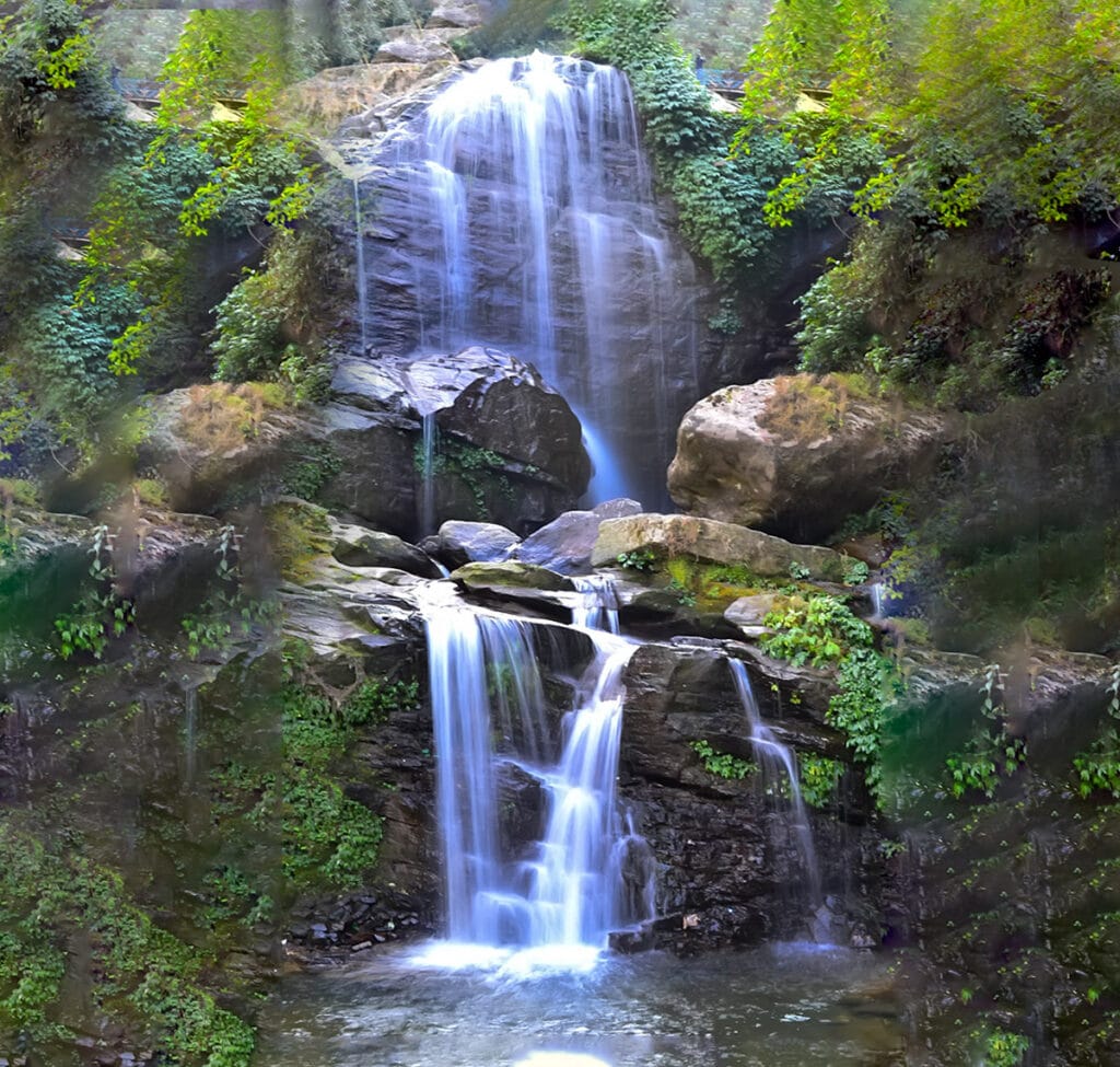 waterfall darjeeling connection with landscape best camera settings